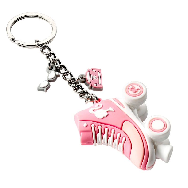 Barbie Sleutelhanger voor rolschaatsen van The Carat Shop, roze, Eén maat