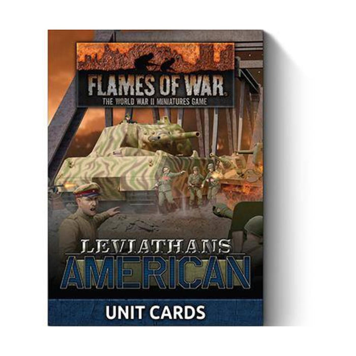 Battlefront Miniatures Flames of War: Late War - Leviathans: American Unit Cards