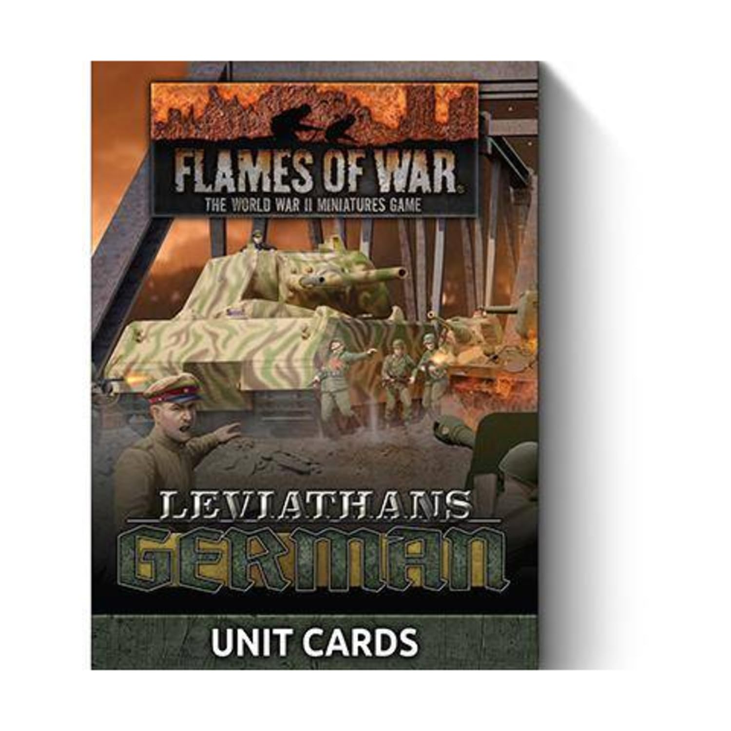 Battlefront Miniatures Flames of War: Late War - Leviathans: German Unit Cards