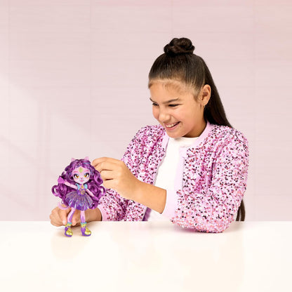 Magic Mixies Pixlings Shimmerverse-serie, maak en mix toverdrank om Catlyn de kat op magische wijze te onthullen, kijk hoe deze prachtige 6.5" Shimmerverse Pixling Fashion Doll in de drankfles