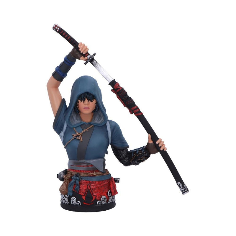 Nemesis Now Assassin's Creed Shadows Naoe Bust Figurine, Resin, Multicolour, 30cm
