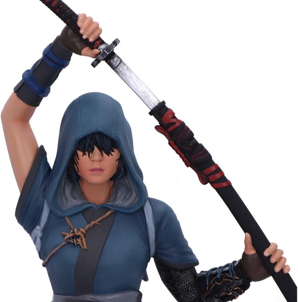 Nemesis Now Assassin's Creed Shadows Naoe Bust Figurine, Resin, Multicolour, 30cm