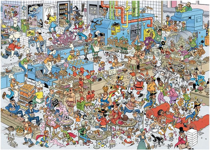 Jan Van Haasteren, Die Bäckerei, Puzzle 2000 Teile Erwachsene