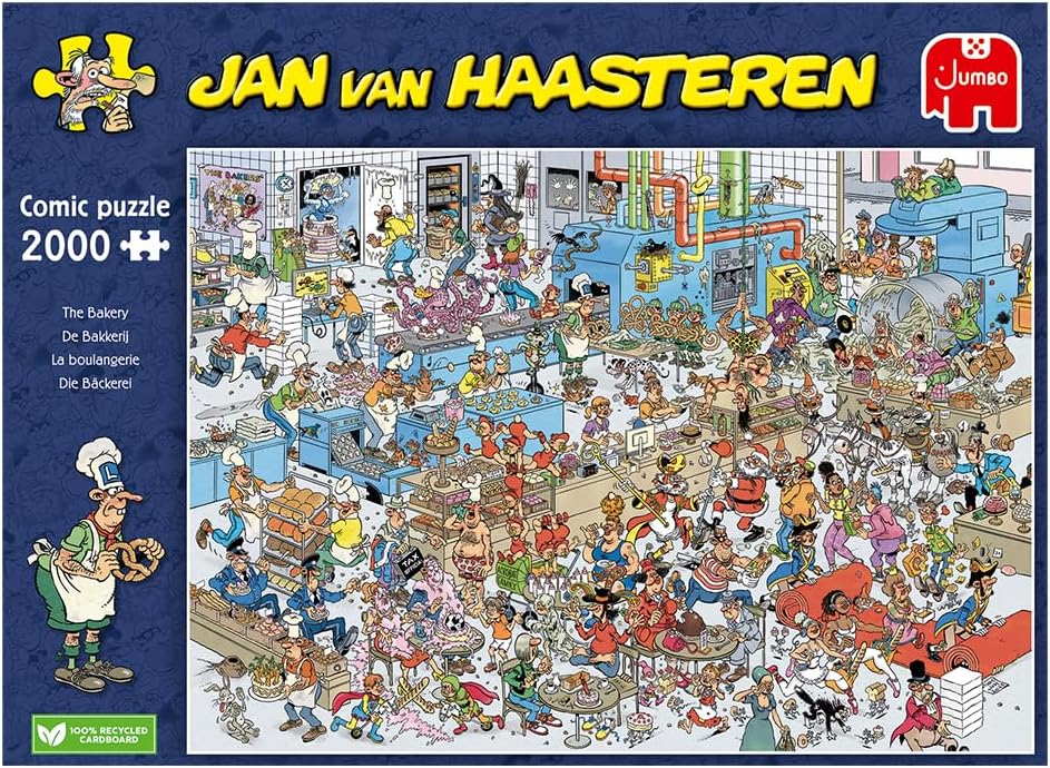 Jan Van Haasteren, Die Bäckerei, Puzzle 2000 Teile Erwachsene