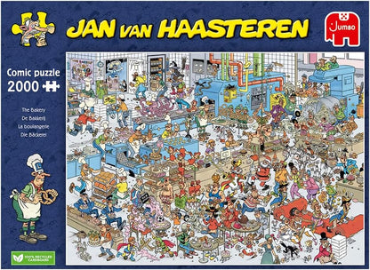 Jan Van Haasteren, Die Bäckerei, Puzzle 2000 Teile Erwachsene