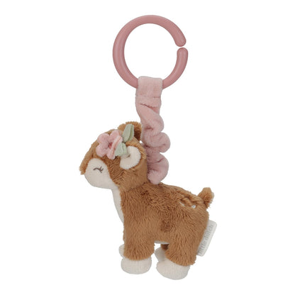 Little Dutch 9013 Stoffen opwinddier REH speelgoed voor babyzitje/kinderwagen - Fairy Garden