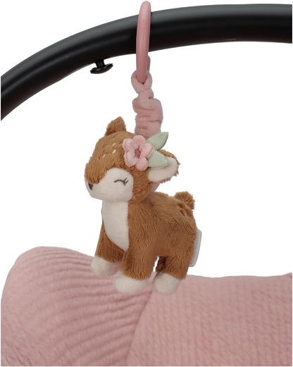 Little Dutch 9013 Stoffen opwinddier REH speelgoed voor babyzitje/kinderwagen - Fairy Garden