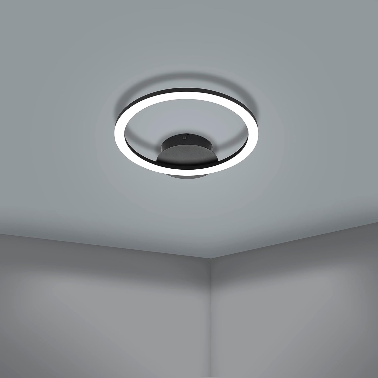 Eglo - Paranday-Z Ceiling Lamp Circle Black 34X30 - Tw - Zigbee, Bluetooth