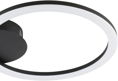 Eglo - Paranday-Z Ceiling Lamp Circle Black 34X30 - Tw - Zigbee, Bluetooth