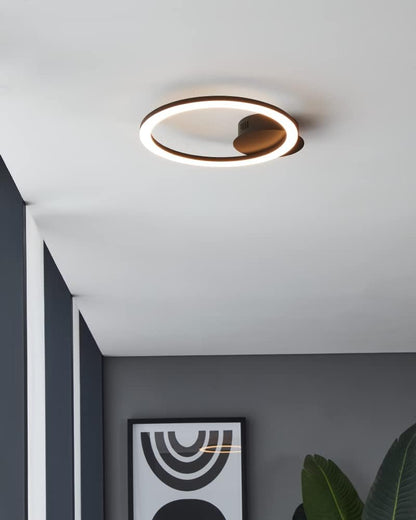 Eglo - Paranday-Z Ceiling Lamp Circle Black 34X30 - Tw - Zigbee, Bluetooth
