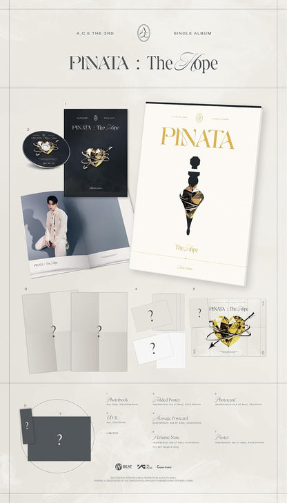Pinata - incl. Photobook, Folded Poster, 2 Photocards + 2 Message Postcards