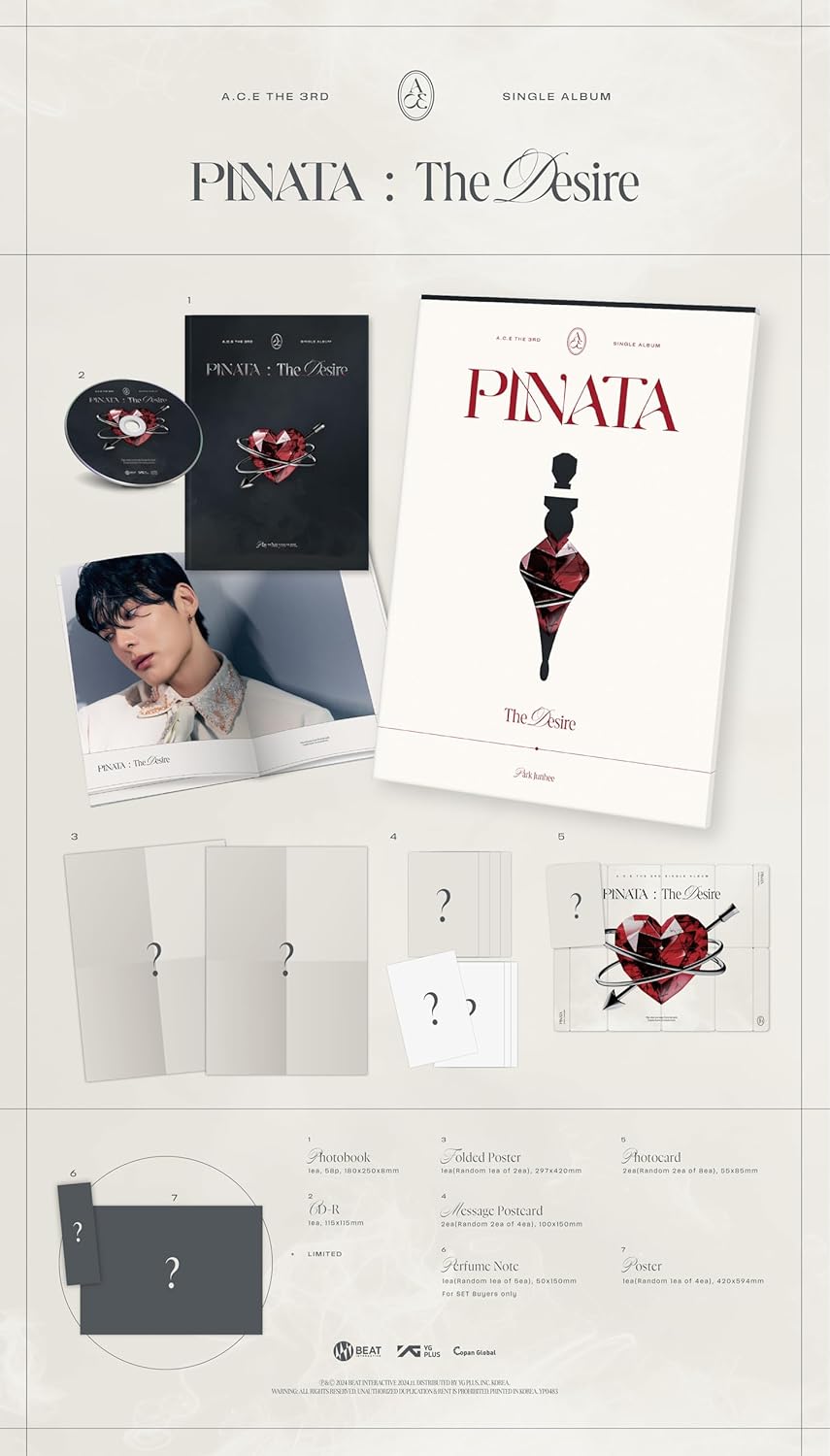Pinata - incl. Photobook, Folded Poster, 2 Photocards + 2 Message Postcards