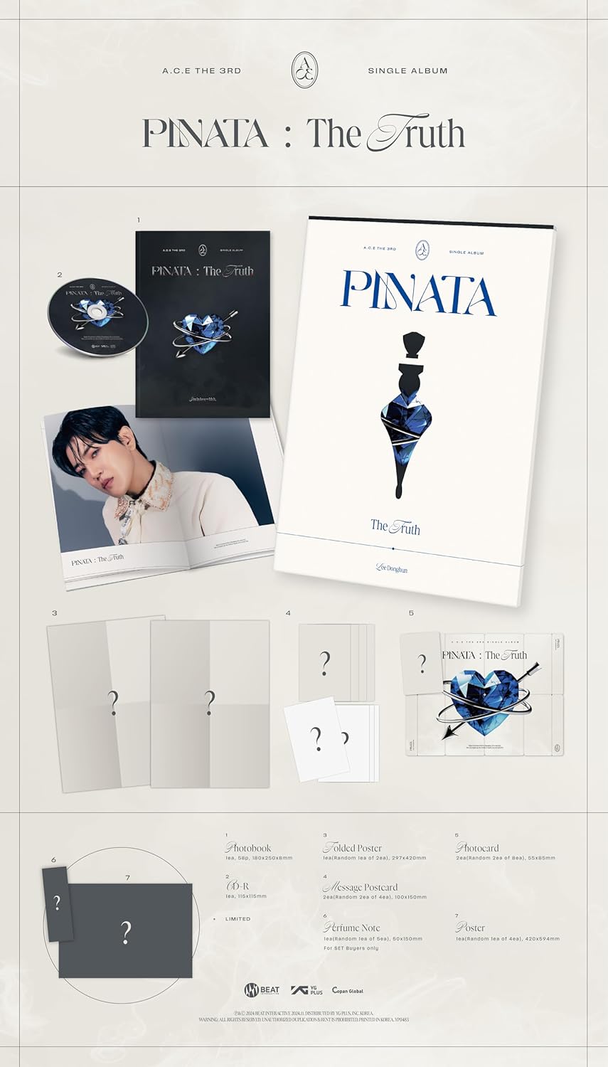 Pinata - incl. Photobook, Folded Poster, 2 Photocards + 2 Message Postcards