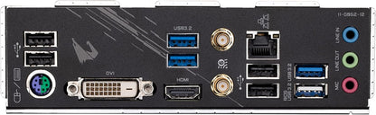 Gigabyte B550M AORUS ELITE AX Motherboard - Supports AMD Ryzen 5000 CPUs, 5+3 Phases Pure Digital VRM, up to 4733MHz DDR5 (OC), 1xPCIe 4.0 M.2, Wi-Fi 6E, GbE LAN, USB 3.2 Gen 2