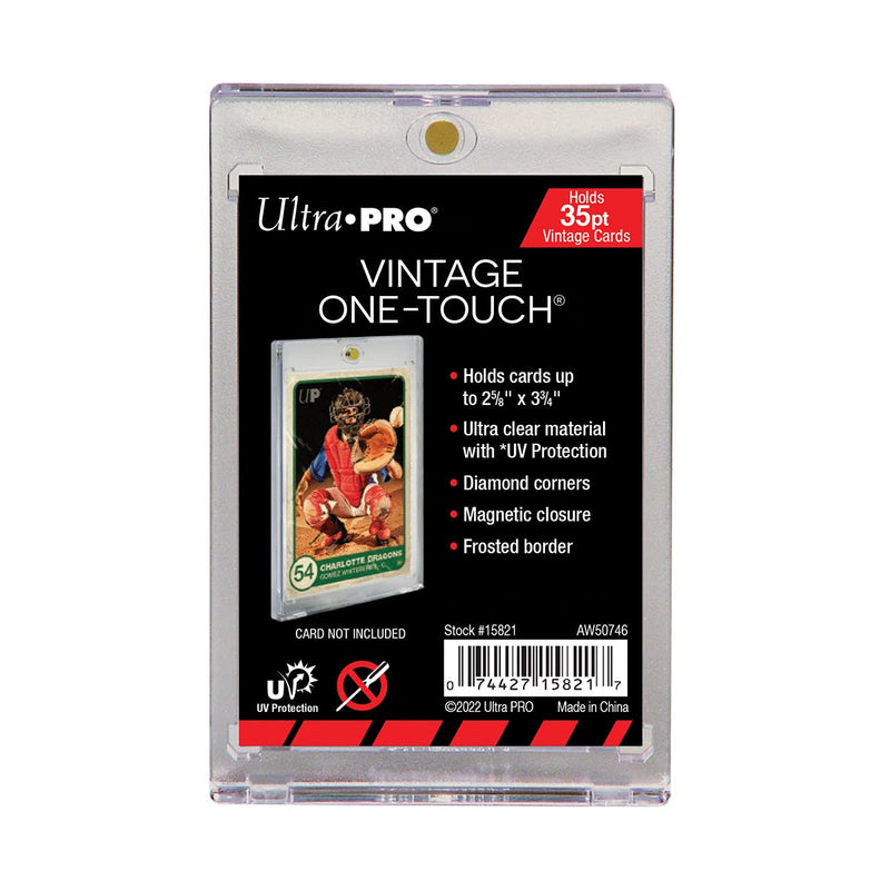 Ultra Pro - Vintage Card UV ONE-TOUCH Magnetic Holder 35pt