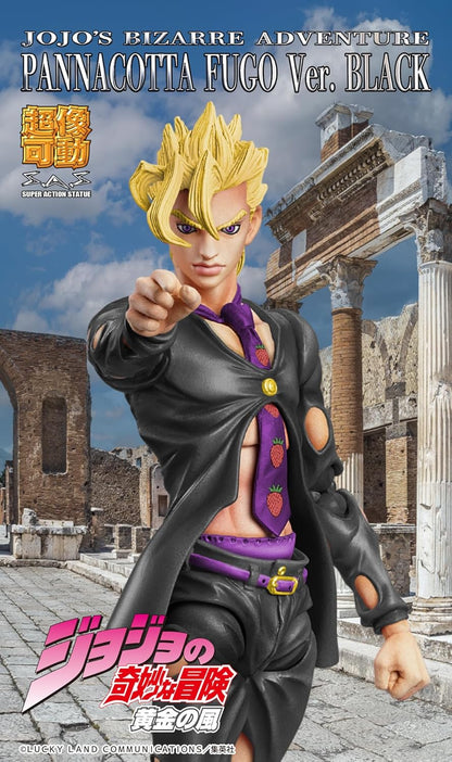 JoJo's Bizarre Adventure Part 5: Golden Wind figurine Chozokado (Pannacotta Fugo Ver. Black) 15 cm