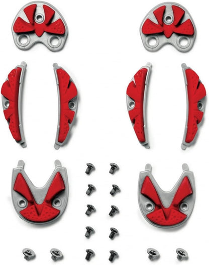Sidi SRS Carbon Ground Inserts Treadplates Red / 45/48, Red (45/48)