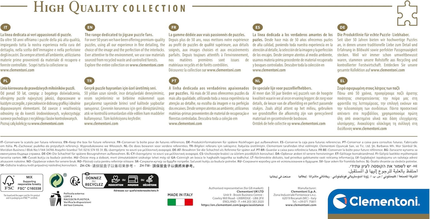 Clementoni Disney Puzzle 1000 Teile Erwachsene - Panorama Puzzle Erwachsene in 98 x 33 cm - Puzzle Erwachsene anspruchsvoll von Clementoni 39871