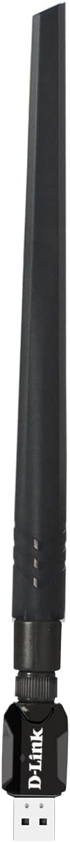 D-Link DWA-137, Adattatore USB Wi-Fi N300, USB 2.0, antenna rimovibile ad elevate prestazioni, compatibile con Windows, Mac e Linux, ultra portatile.