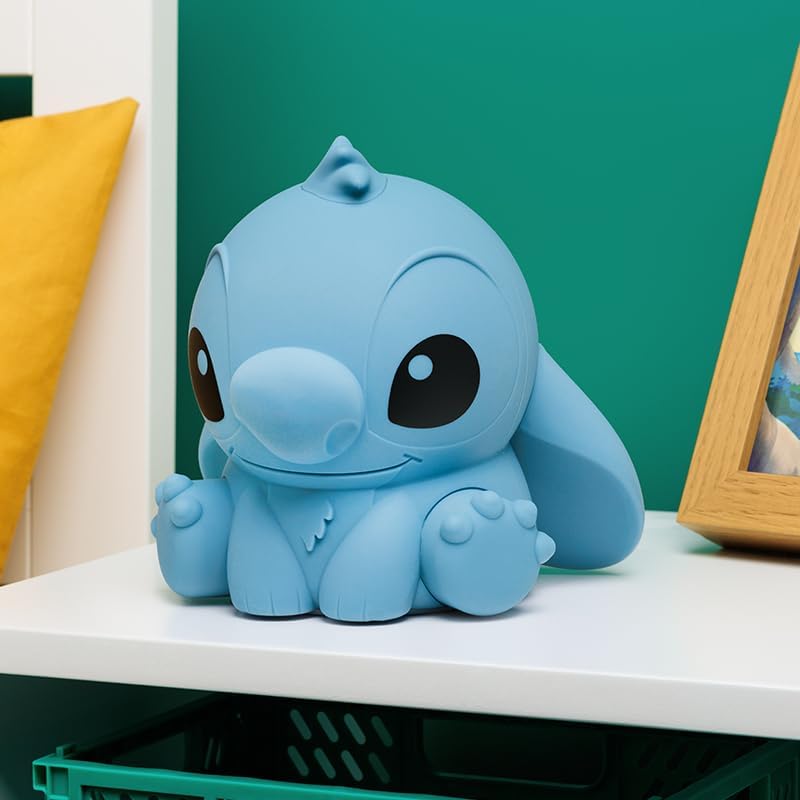 Stitch Squishy - Lampada da scrivania con licenza ufficiale Disney, decorazione e merce per la stanza dei giochi per ragazzi e ragazze, accessorio regalo per sala giochi e camera da letto, | Paladone