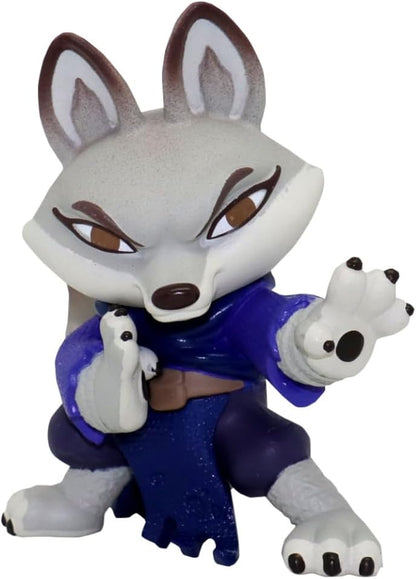 Kung Fu Panda, 6 Pack of 2.5" Collectible Figures, Glow in the Dark and Golden Variants, Villains and Heroes Bundle, Uniquely Posed, Suitable for 5 Years and up