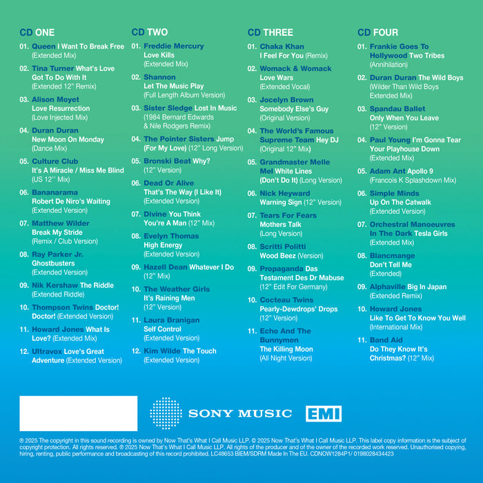 NOW 12" 80s: 1984 - Part 1