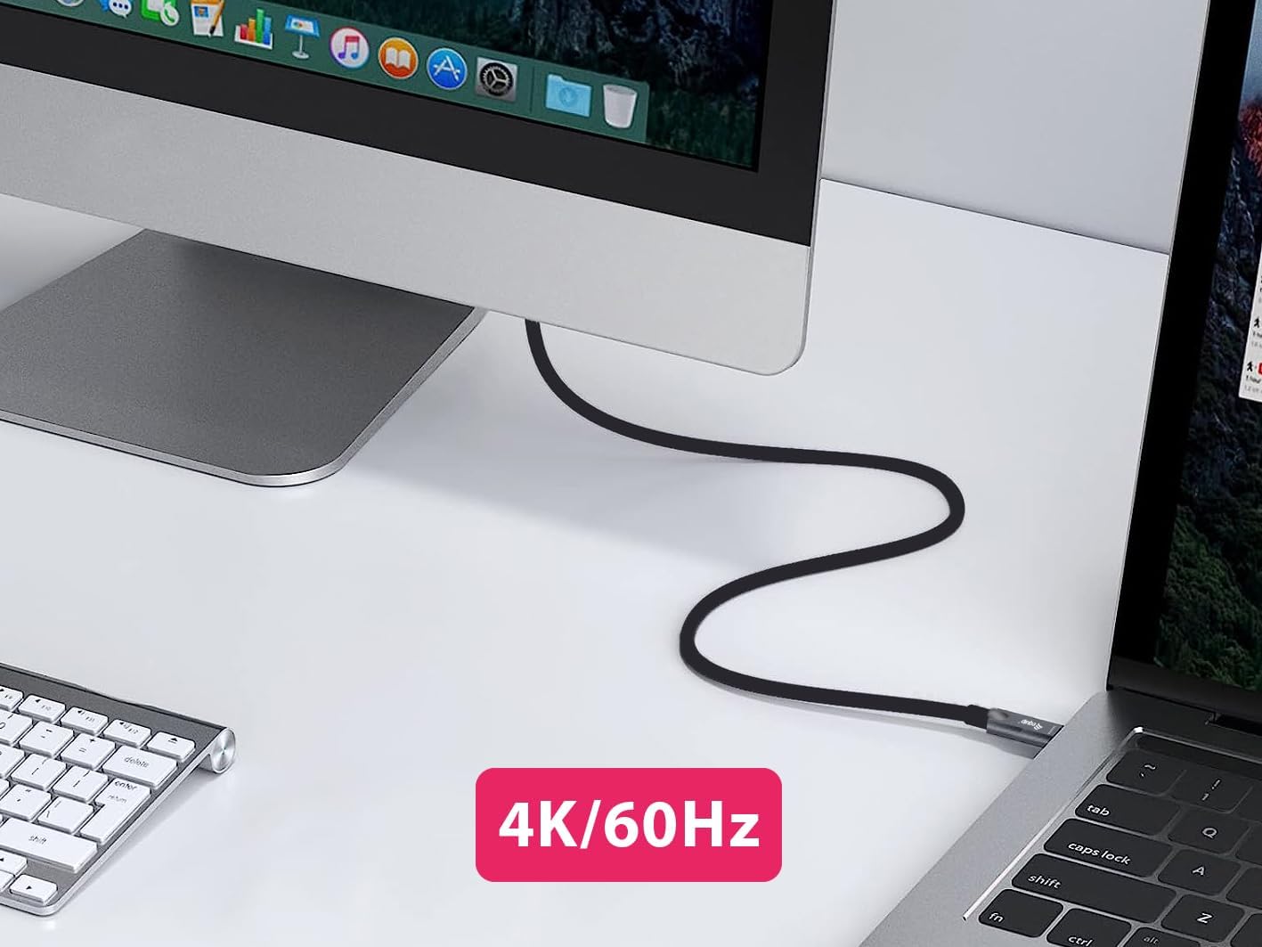 Equip 119461 Aktives optisches USB-C-auf-C-Kabel, Stecker/Stecker, 5,0 m, PD 60 W, 4K/60 Hz, 10 Gbit/s, Video+Daten+PD