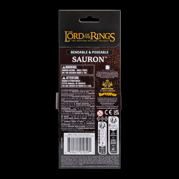 The Noble Collection Biegbarer Sauron