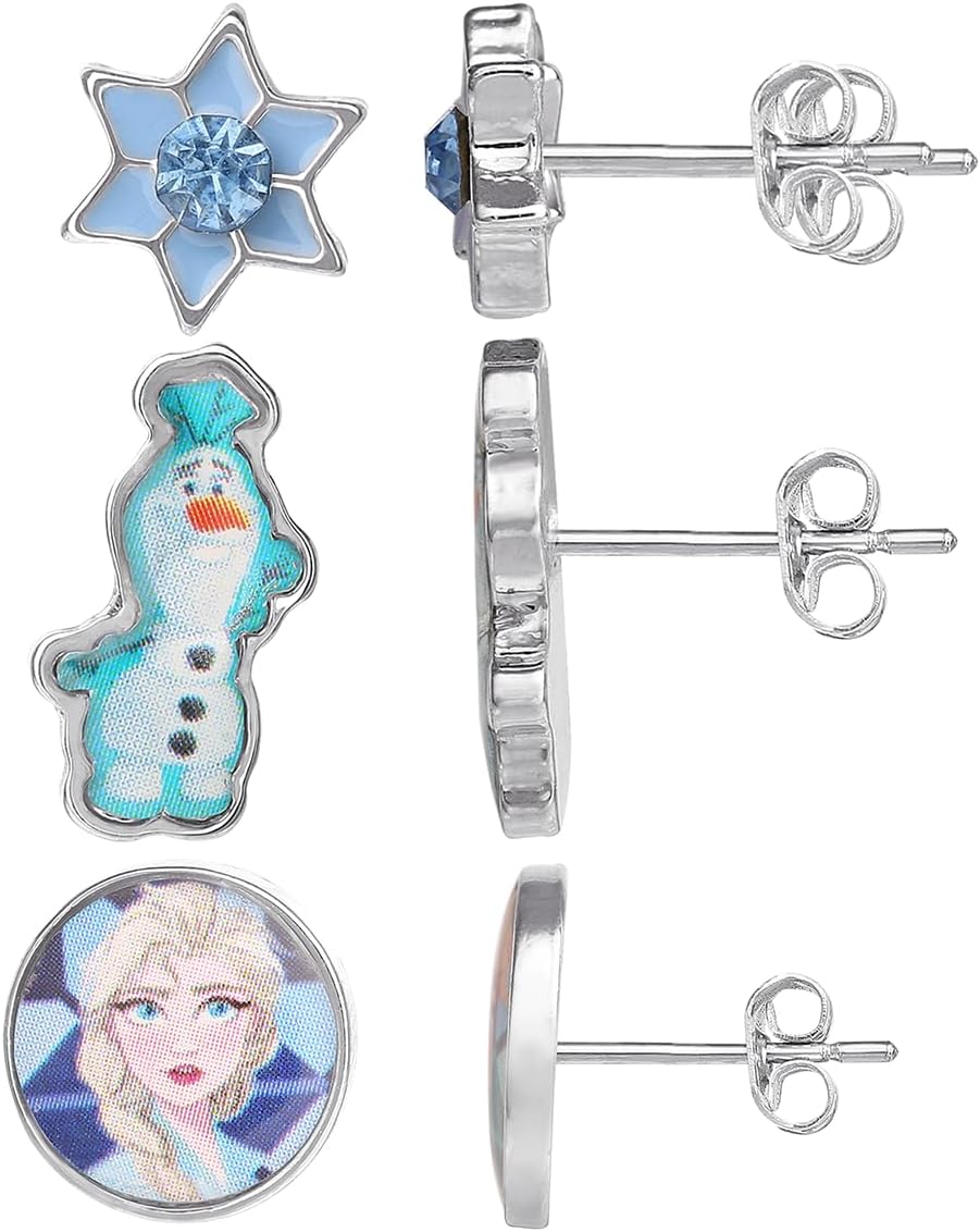 Disney - Frozen II Multicoloured Enamel Costume Multi Earring set