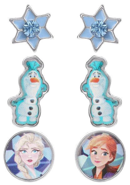 Disney - Frozen II Multicoloured Enamel Costume Multi Earring set