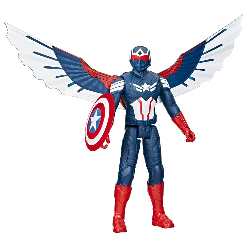 Marvel Studios Captain America Brave New World, 12-Inch Deluxe Captain America Action Figure