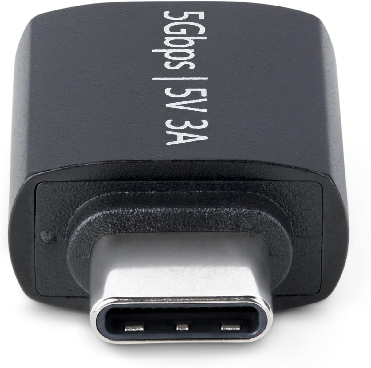 StarTech.com USB-C to USB-A Adapter, USB 5Gbps, Compact USB-C Male to USB-A Female Adapter, Durable Metal Housing, M/F