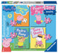 Ravensburger Peppa Pig My First Jigsaw Puzzles (2, 3, 4 & 5 Pieces) Educational Toys for Toddlers Age 18 Months and Up