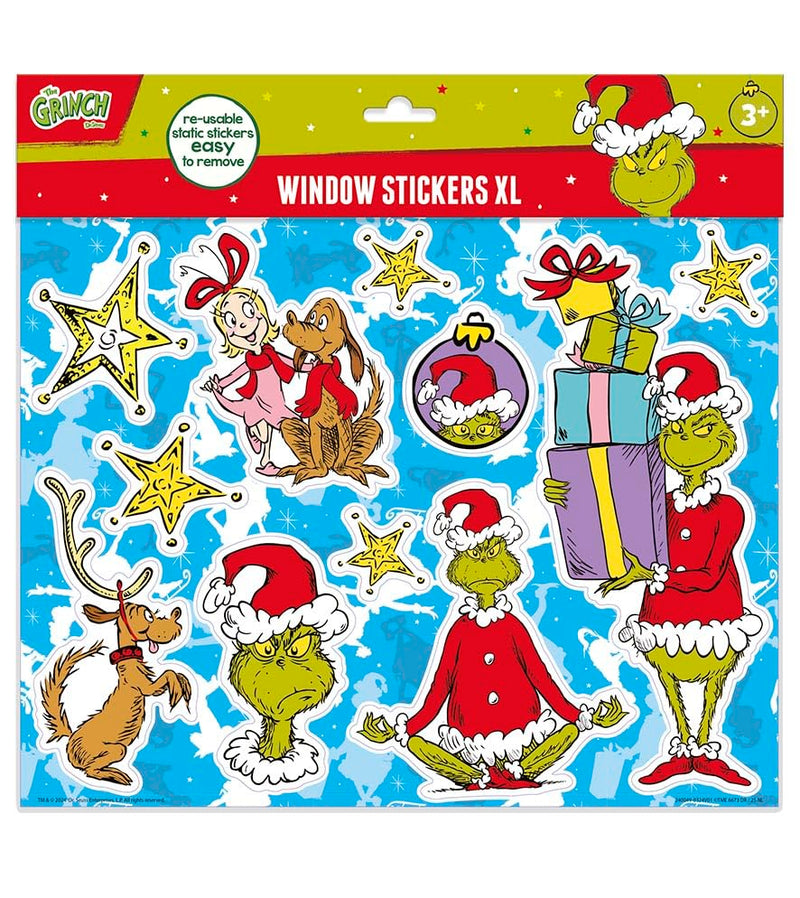 Adesivi per finestre del Grinch