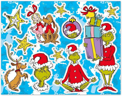 Adesivi per finestre del Grinch