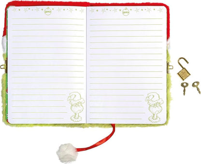 Totum - Totum Fluffy Notitieboek Grinch