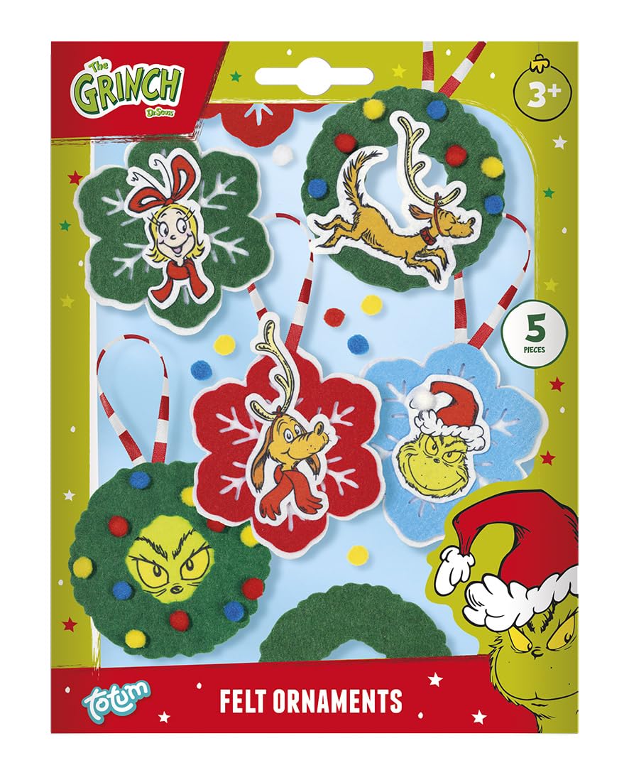 Totum - Totum Ornamenten Vilt Grinch