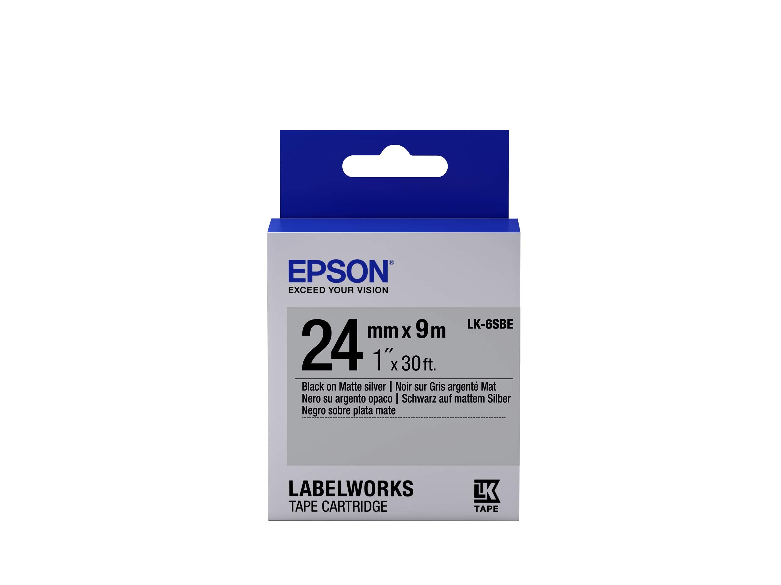 Epson Tape – Lk6sbe Matte Blk