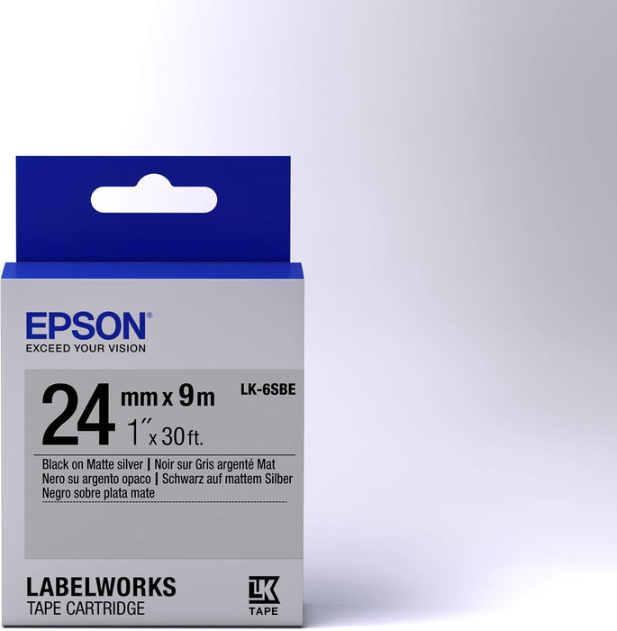 Epson Tape – Lk6sbe Matte Blk