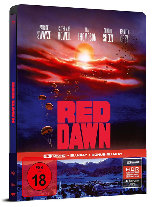 Red Dawn (Die rote Flut) - 3-Disc Limited SteelBook (UHD-Blu-ray + Blu-ray + Bonus-Blu-ray