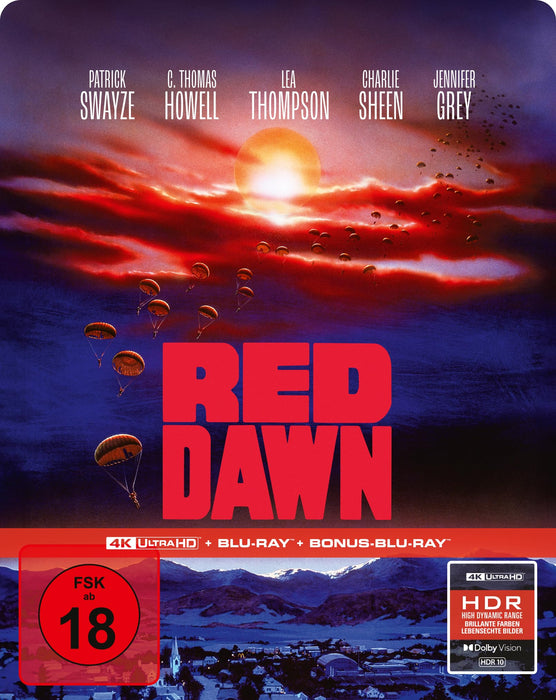 Red Dawn (Die rote Flut) - 3-Disc Limited SteelBook (UHD-Blu-ray + Blu-ray + Bonus-Blu-ray