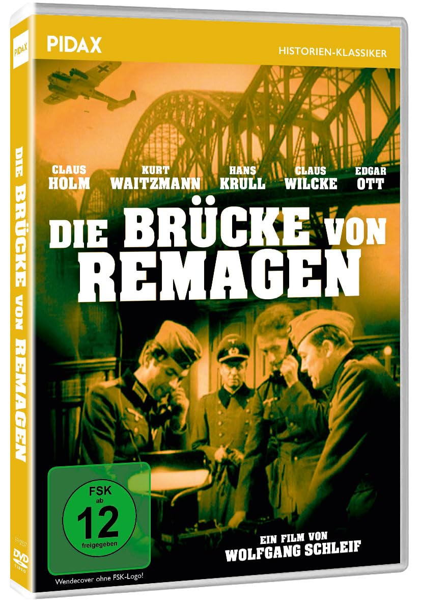 Die Brücke von Remagen / Spannende Verfilmung der berühmten Entscheidungsschlacht am Rhein (Pidax Historien-Klassiker