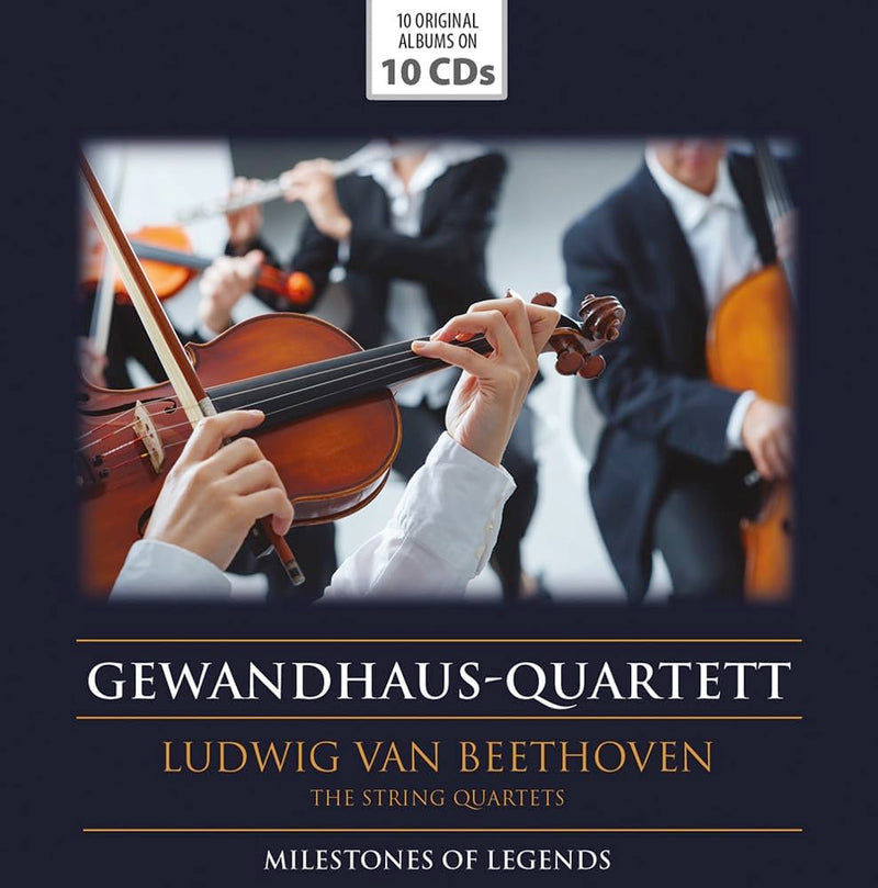Gewandhaus Quartett - Beethoven: The String Quartet (10 Cd)