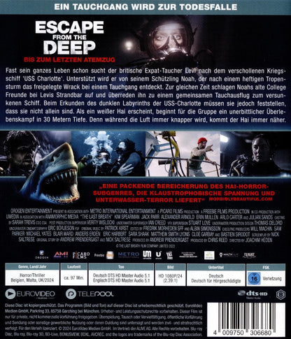 HEDEN, JOACHIM - ESCAPE FROM THE DEEP - BIS ZUM LETZTEN ATEMZUG