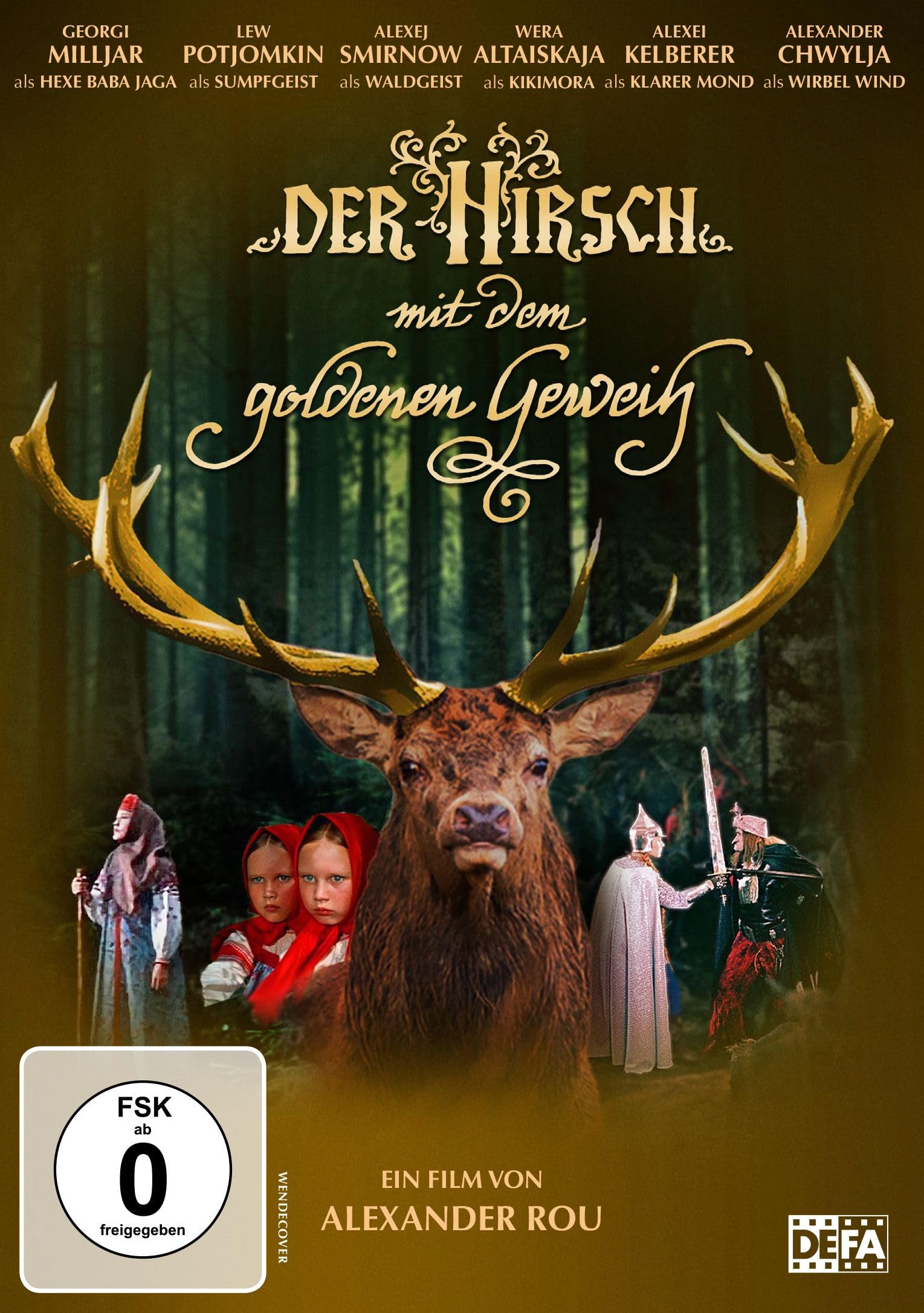 Der Hirsch mit dem goldenen Geweih (1971) (Filmjuwelen / DEFA-Märchen) (Neuauflage