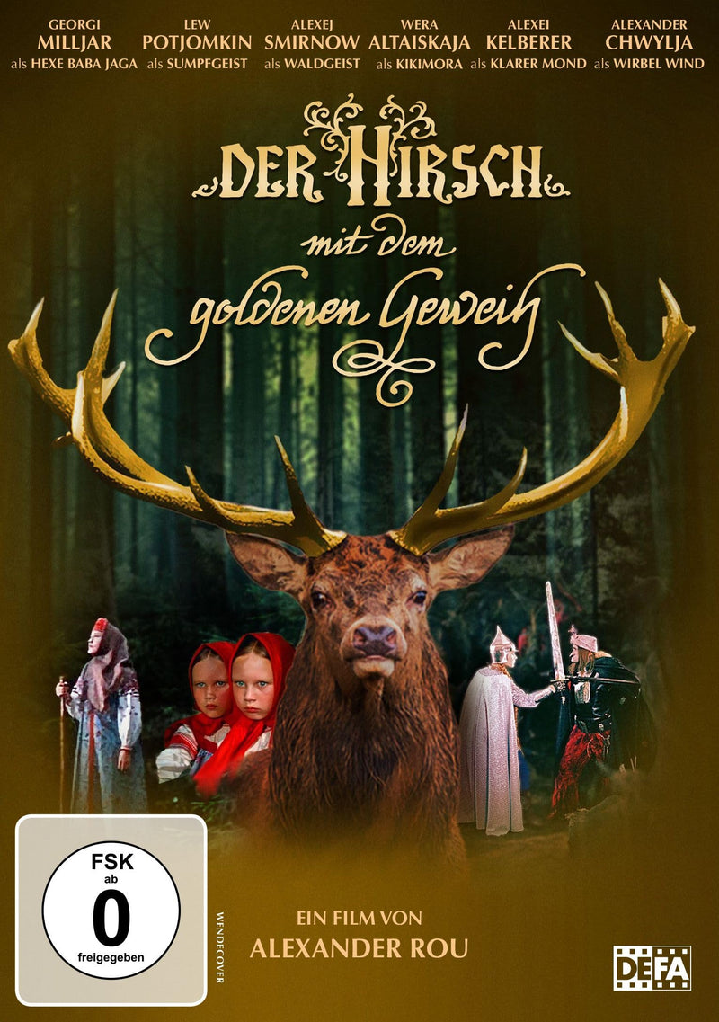 Der Hirsch mit dem goldenen Geweih (1971) (Filmjuwelen / DEFA-Märchen) (Neuauflage