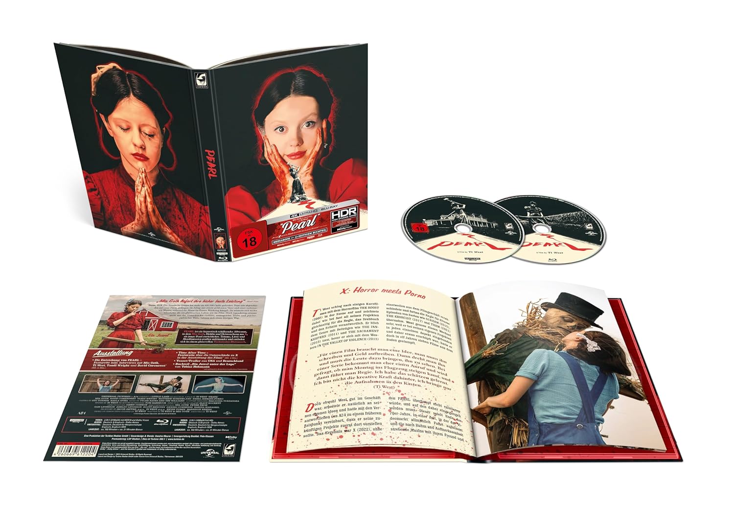 Pearl – Mediabook-Edition - Cover A (4K Ultra HD