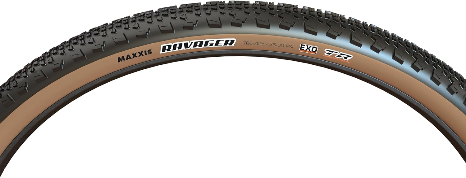 RAVAGER Tyre - 700x40C - TR. Flexible - Exo/Tubeless Ready/Tanwall
