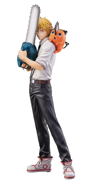 Chainsaw Man statuette Luminasta PVC 1/7 Denji & Pochita 24 cm