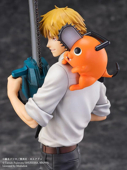 Chainsaw Man statuette Luminasta PVC 1/7 Denji & Pochita 24 cm